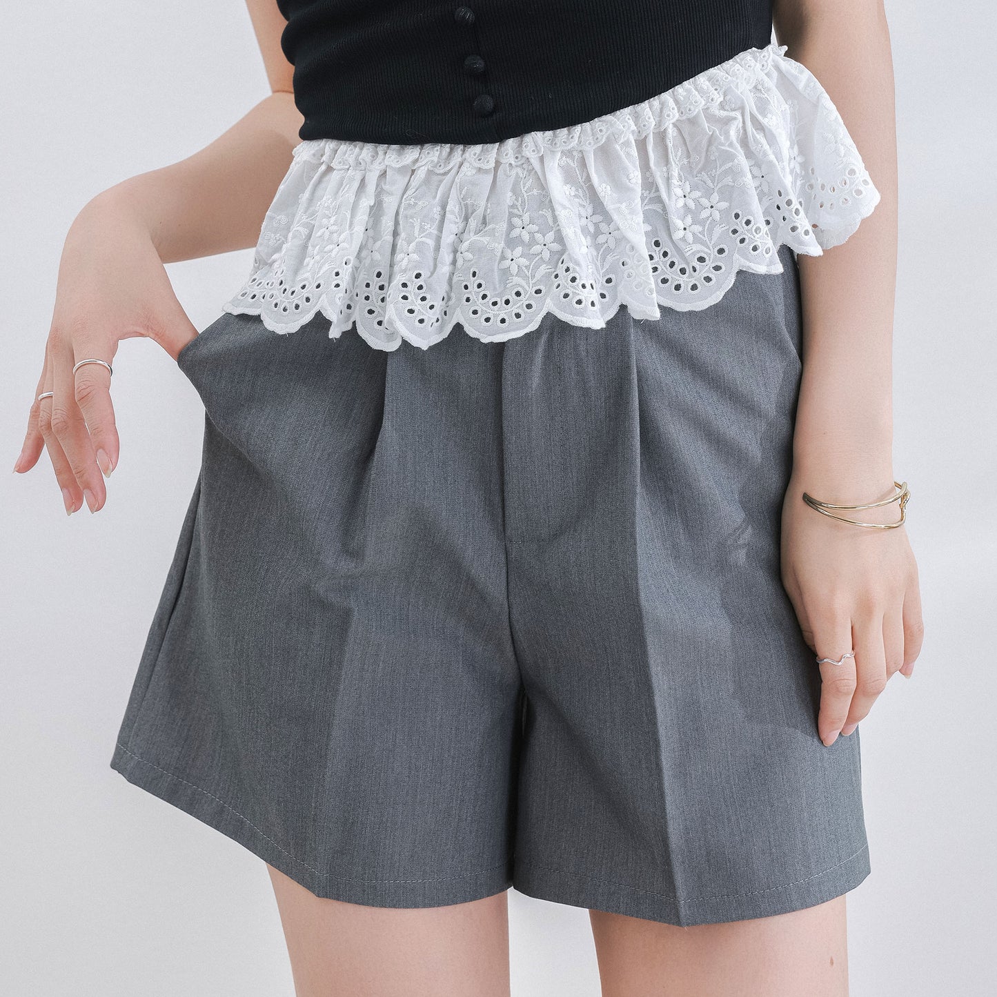 ショートセットパンツ[miu504002]
