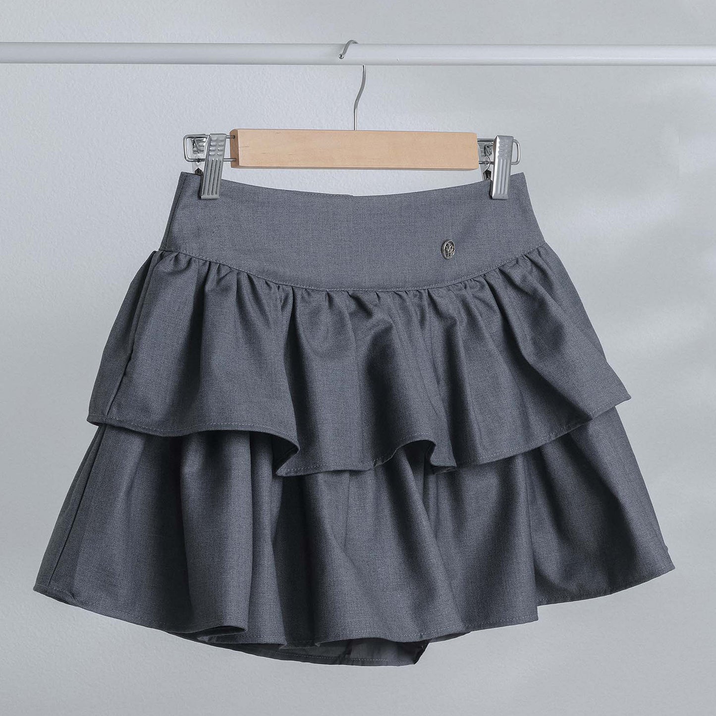 シャイニーフレアラッフルスカート[miu504012/miu504013]