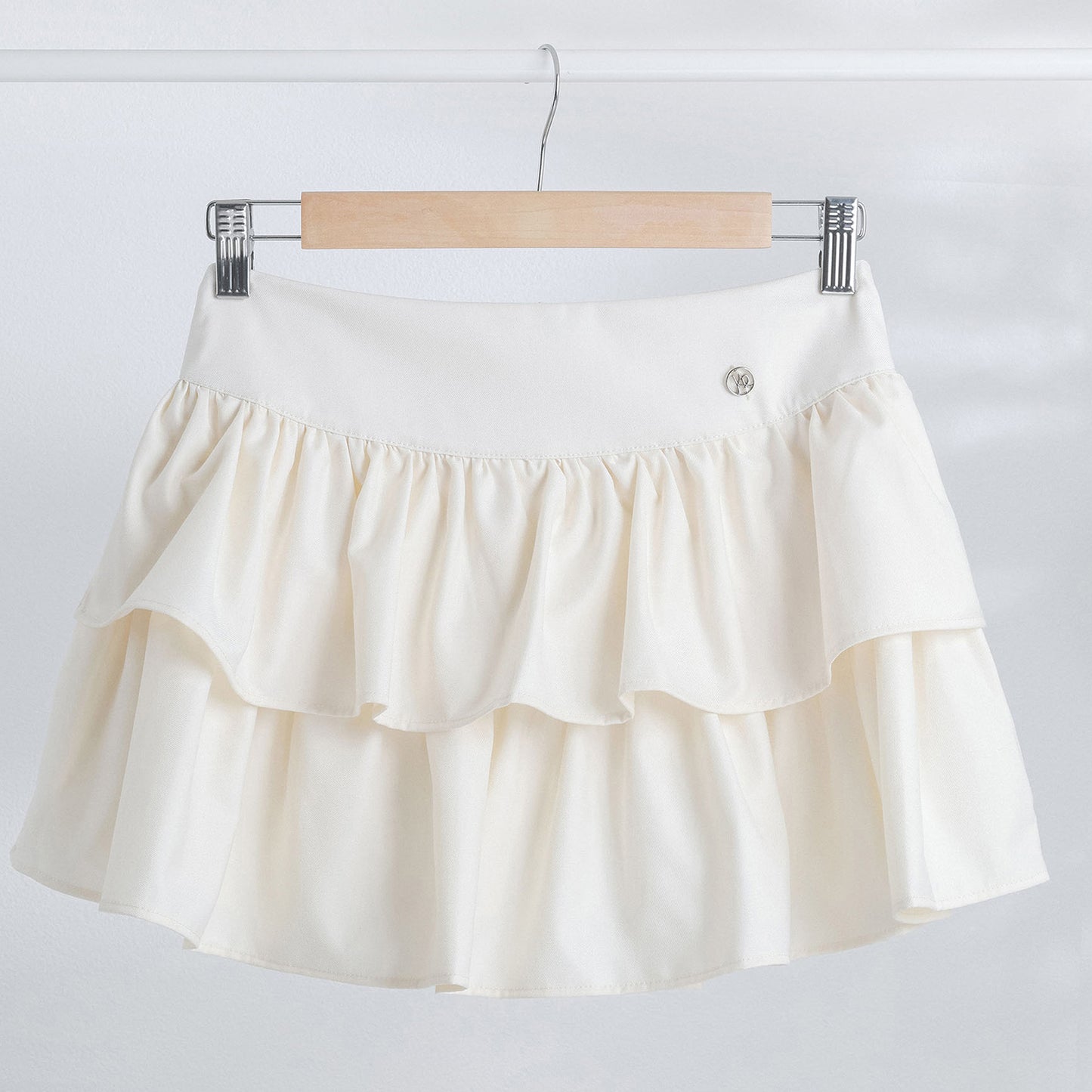 シャイニーフレアラッフルスカート[miu504012/miu504013]