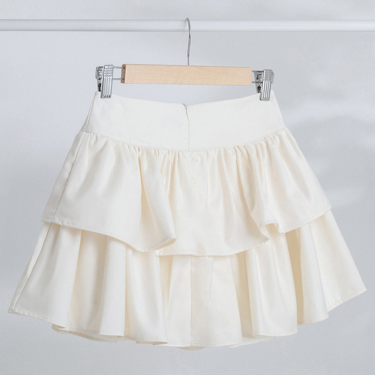 シャイニーフレアラッフルスカート[miu504012/miu504013]